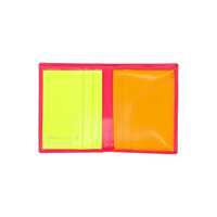 Portofele Comme des Garçons Dama - Portofele Comme des Garons Comme Des Garons Super Fluo Cardholder PINK/YELLOW Femei (BM 18714960) - B-mall.ro