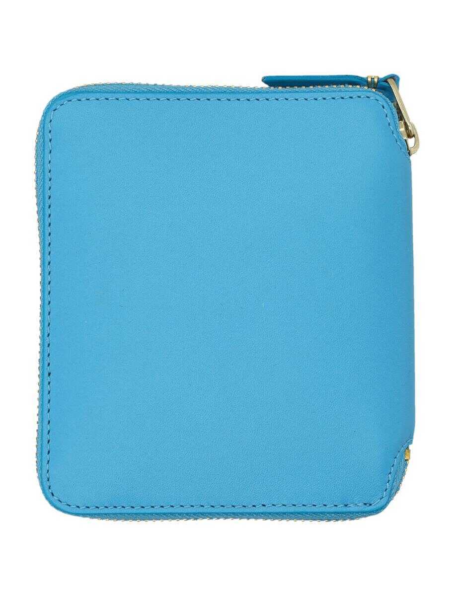 Portofele Comme des Garons Comme Des Garons Colour Vertical Wallet BLUE Femei (BM 18714969) 2