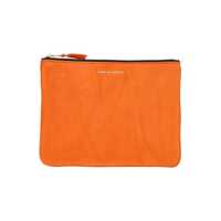 Genti de mana Comme Des Garçons Textured Leather Pouch Femei