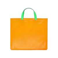 Genti de umar Comme des Garçons Dama - Genti de umar Comme des Garons Comme Des Garons Leather Super Fluo Tote Bag BLUE ORANGE Femei (BM 18715044) - B-mall.ro