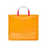 Genti de umar Comme des Garçons Dama - Genti de umar Comme des Garons Comme Des Garons Leather Super Fluo Tote Bag YELLOW/ORANGE Femei (BM 18715047) - B-mall.ro