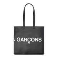 Genti de umar Comme des Garçons Dama - Genti de umar Comme des Garons Comme Des Garons Logo Tote Bag Black Femei (BM 18715050) - B-mall.ro
