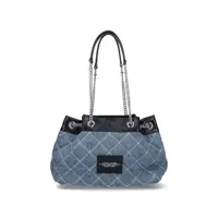 Genti de umar Marc Jacobs Dama - Genti de umar Marc Jacobs Marc Jacobs Blue Denim Cotton The Chain Sack Shoulder Bag LIGHT WASH INDIGO Femei (BM 18715152) - B-mall.ro