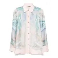 Camasi ZIMMERMANN Zimmermann Illuminate Printed Viscose Shirt