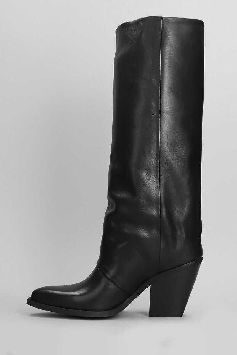 Bocanci Metisse Metisse Texan Boots Black Femei (BM 18715362) 3