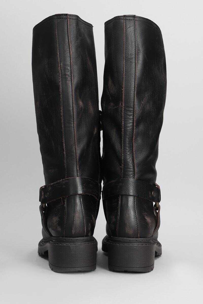 Bocanci Metisse Metisse Low Heels Boots Brown Femei (BM 18715368) 4
