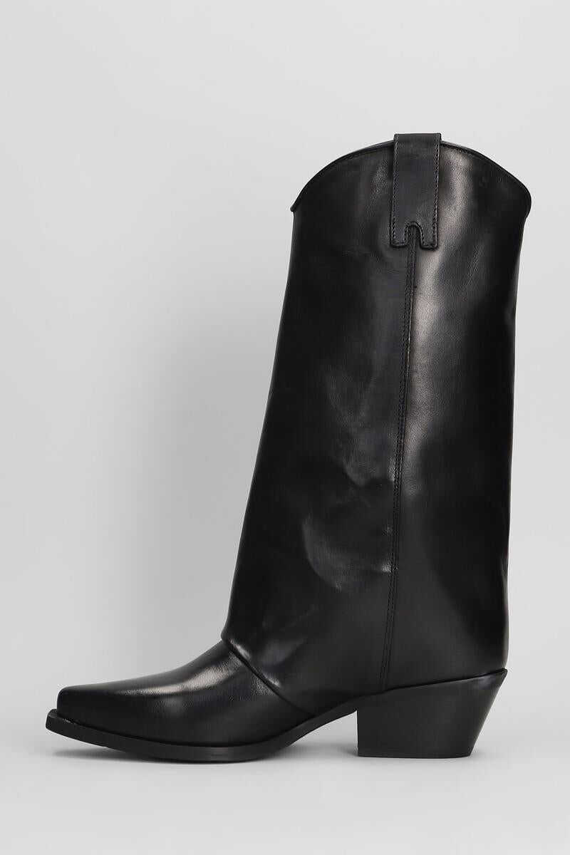 Bocanci Metisse Metisse Texan Boots Black Femei (BM 18715374) 3