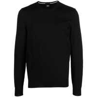 Pulovere Boss Virgin Wool Crew-Neck Sweater Barbati