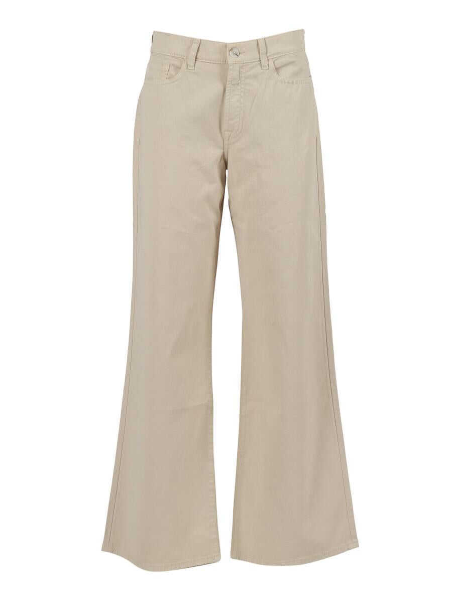 Blugi 7 For All Mankind 7 For All Mankind Jeans Beige Femei (BM 18715884) 1