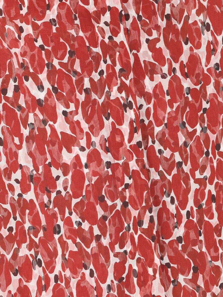 Camasi Saint Laurent Saint Laurent Shirts CRAIE ROUGE NOIR Femei (BM 18716106) 4