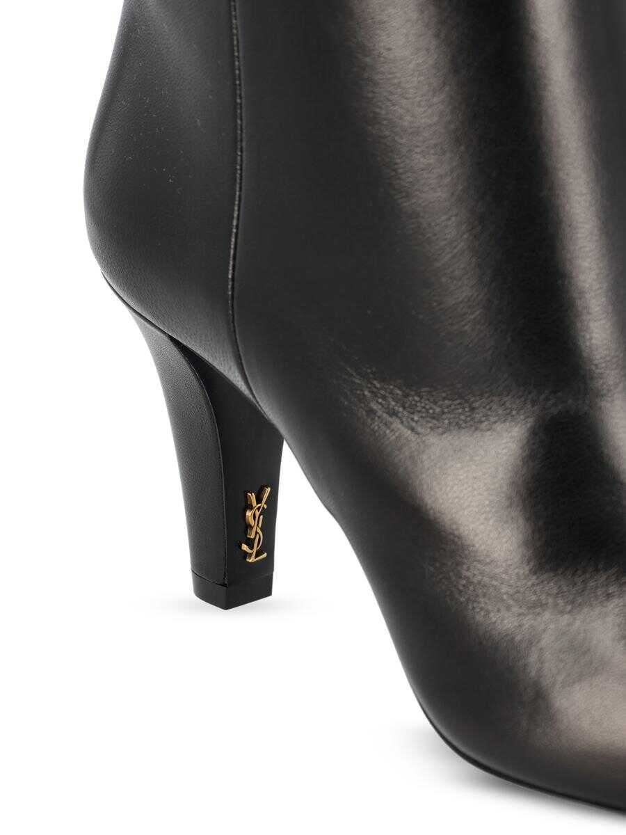 Bocanci Saint Laurent Saint Laurent Boots Black Femei (BM 18716115) 4