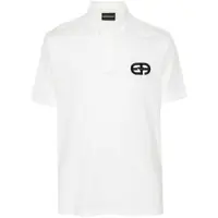 Tricouri Polo Emporio Armani Cotton Blend Polo Shirt Barbati