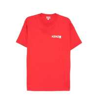 Tricouri Kenzo Cotton T-Shirt With Logo Barbati