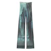 Pantaloni casual Jean Paul Gaultier Abstract Print Pants Femei