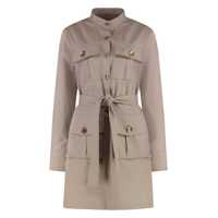 Rochii Givenchy Safari Poplin Mini Dress Femei