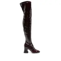 Bocanci Chloé Boots Bordeaux Femei