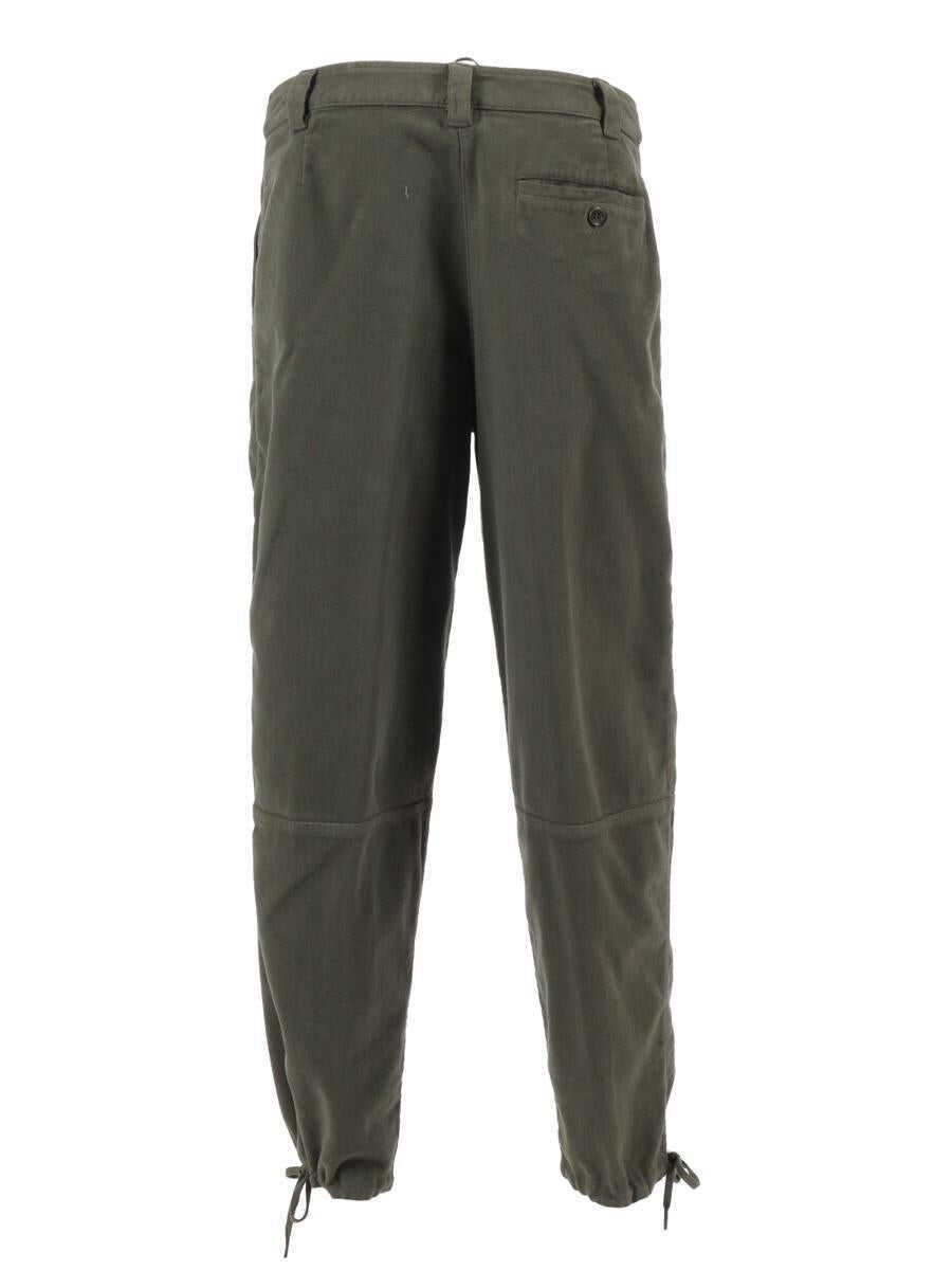 Pantaloni casual Aspesi Aspesi Pants GREEN Femei (BM 18717801) 2
