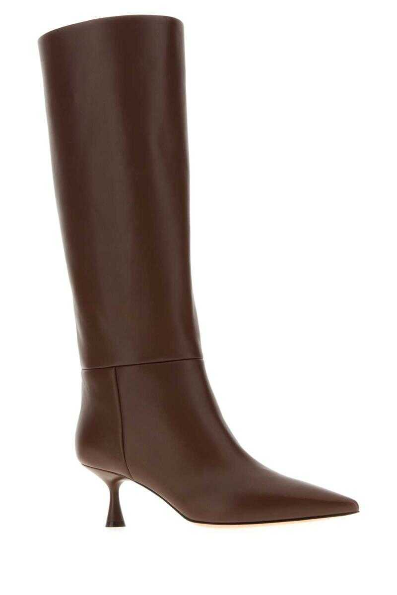 Bocanci Gianvito Rossi Gianvito Rossi Boots BROWN Femei (BM 18717849) 2