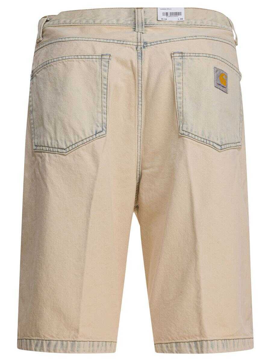 Pantaloni Carhartt Carhartt Wip Short Landon Beige Barbati (BM 18718332) 2