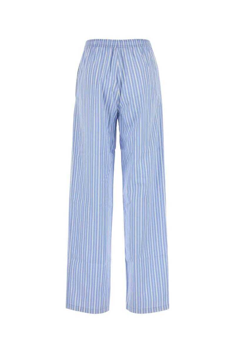 Pantaloni casual Miu Miu Miu Miu Pants STRIPPED Femei (BM 18719178) 2