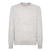 Pulovere Brunello Cucinelli Silk And Alpaca Wool Sweater Barbati