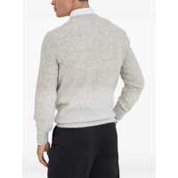 Pulovere Brunello Cucinelli pentru Barbati - Pulovere Brunello Cucinelli Brunello Cucinelli Buttoned Yarn Sweater GRAY Barbati (BM 18719196) - B-mall.ro