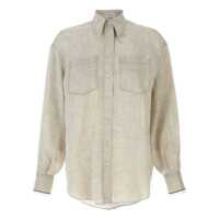 Camasi Brunello Cucinelli Linen Shirt Femei