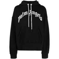 Bluze de trening Palm Angels Logo Cotton Hoodie Barbati