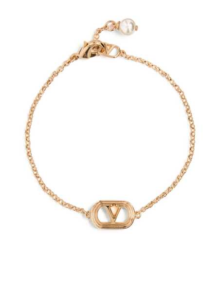Bratari Valentino Garavani Valentino Garavani Vlogo Bracelet Gold Femei (BM 18720531) 1