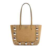 Genti de mana Valentino Garavani Nellcote Mini Suede Leather Tote Bag Femei