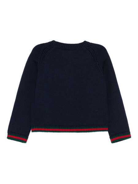 Cardigane Gucci B L/S CARDIGAN WO PLAIN ST W/ Blue Fete (BM 18720816) 2