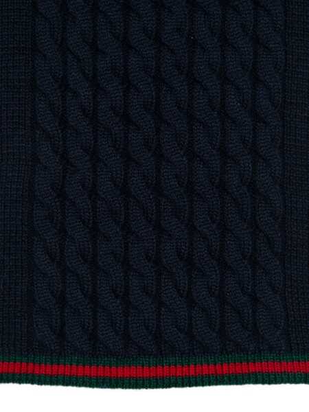 Esarfe Gucci SC LONG TRESY J TRICOT 100WO Blue Fete (BM 18720822) 3
