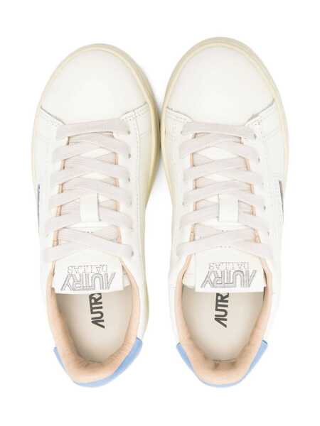 Sneakers AUTRY DALLAS KIDS LOW KID LEAT/FOUR WHT/DRBLUE SNEAKERS White Fete (BM 18720828) 3