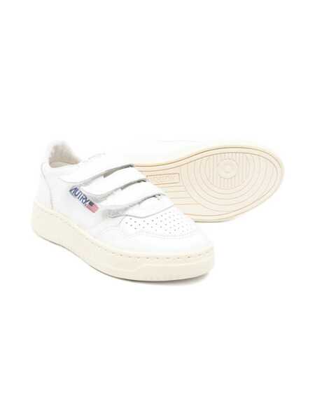 Sneakers AUTRY KIDSTRIPES LOW KID LEAT/FOUR WHT/WHT SNEAKERS White Fete (BM 18720834) 2