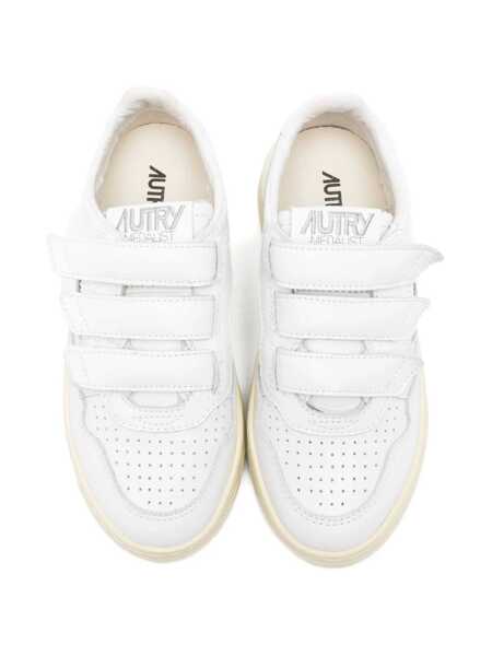 Sneakers AUTRY KIDSTRIPES LOW KID LEAT/FOUR WHT/WHT SNEAKERS White Fete (BM 18720834) 3