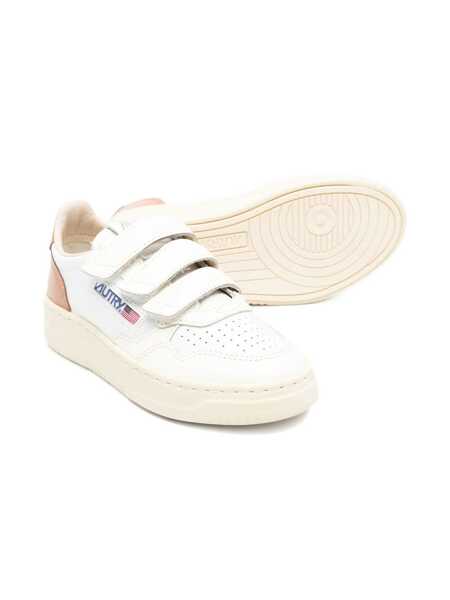 Sneakers AUTRY KIDSTRIPES LOW KID LEAT/FOUR WHT/BRNSUG SNEAKERS White Fete (BM 18720837) 2