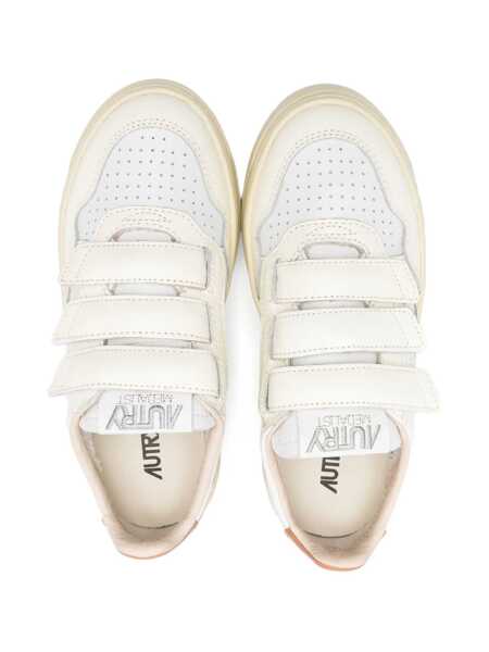 Sneakers AUTRY KIDSTRIPES LOW KID LEAT/FOUR WHT/BRNSUG SNEAKERS White Fete (BM 18720837) 3