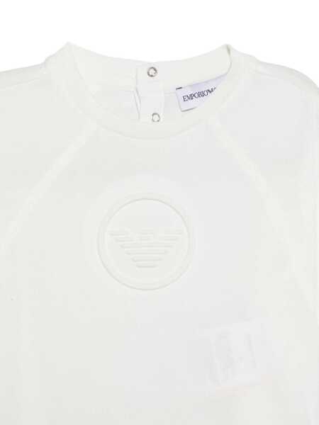 Tricouri Emporio Armani T-SHIRT White Baieti (BM 18720864) 3