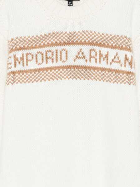 Pulovere casual Emporio Armani PULLOVER White Baieti (BM 18720867) 3