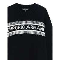 Pulovere casual pentru Baieti - Pulovere casual Emporio Armani PULLOVER Blue Baieti (BM 18720870) - B-mall.ro