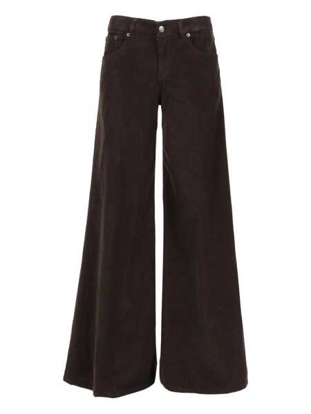Blugi drepti Dondup MARLEN PANTS Brown Femei (BM 18720879) 1
