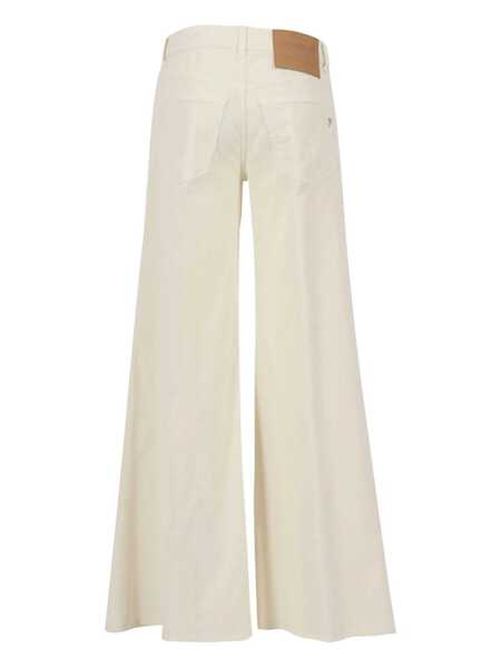 Blugi drepti Dondup MARLEN PANTS White Femei (BM 18720882) 2