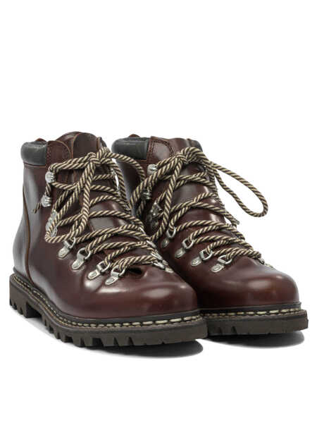 Ghete PARABOOT Avoriaz lace-up ankle boots Brown Barbati (BM 18720918) 2