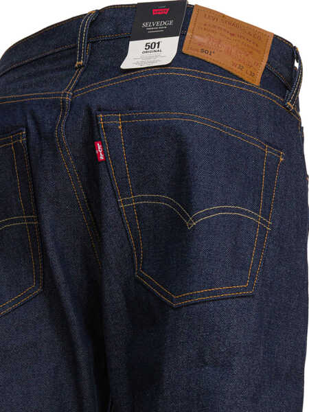 Blugi drepti Levis 501 Original Jeans Blue Barbati (BM 18720927) 4