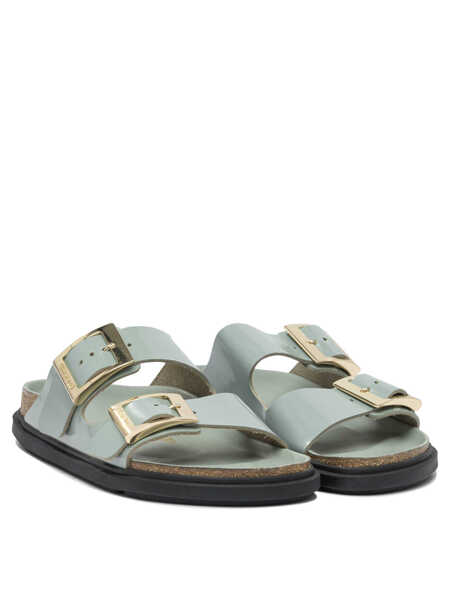 Sandale Birkenstock Arizona Droplet Buckle sandals Green Femei (BM 18720930) 2