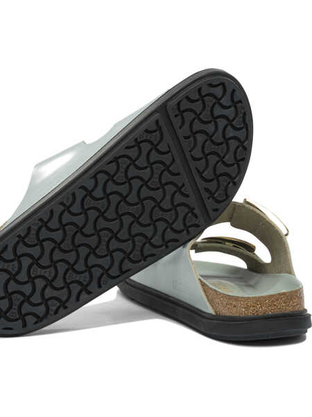 Sandale Birkenstock Arizona Droplet Buckle sandals Green Femei (BM 18720930) 5