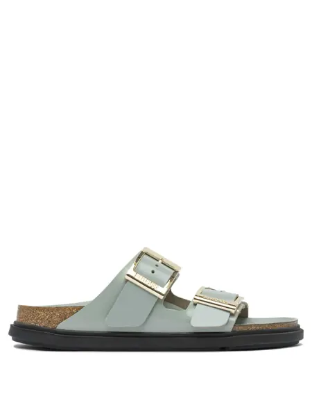 Sandale Birkenstock Arizona Droplet Buckle sandals Green Femei (BM 18720930) 1