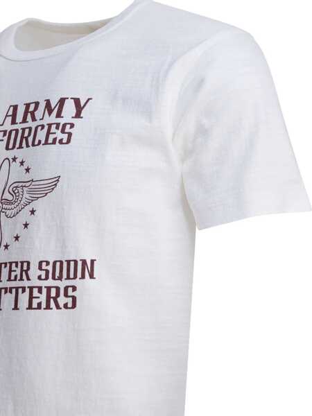 Tricouri Buzz RicksonS 72nd Fighter SQ T-shirt White Barbati (BM 18721038) 2