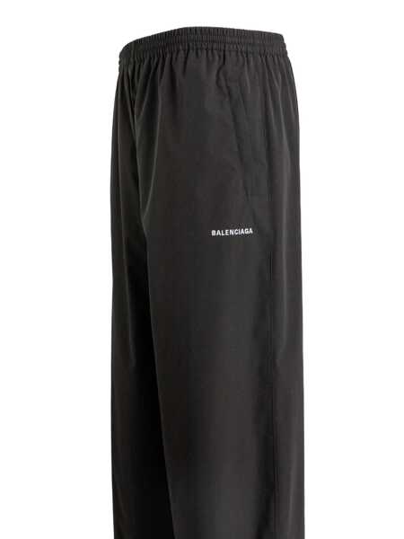 Pantaloni casual Balenciaga Sports pants with logo Black Barbati (BM 18721041) 3