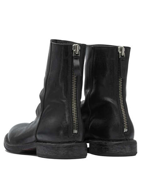 Botine MOMA Minsk zippered ankle boots Black Femei (BM 18721080) 4